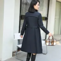 Cheap Burberry Trench Coat Long Sleeved For Women #1410297 Replica Wholesale [$160.00 USD] [ITEM#1410297] on Replica Burberry Trench Coat