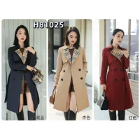 Cheap Burberry Trench Coat Long Sleeved For Women #1410297 Replica Wholesale [$160.00 USD] [ITEM#1410297] on Replica Burberry Trench Coat