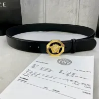 Cheap Versace AAA Quality Belts For Men #1410304 Replica Wholesale [$56.00 USD] [ITEM#1410304] on Replica Versace AAA Quality Belts
