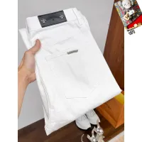 Cheap Chrome Hearts Jeans For Men #1410319 Replica Wholesale [$48.00 USD] [ITEM#1410319] on Replica Chrome Hearts Jeans