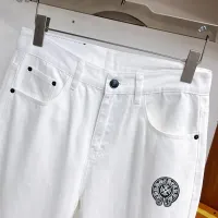 Cheap Chrome Hearts Jeans For Men #1410319 Replica Wholesale [$48.00 USD] [ITEM#1410319] on Replica Chrome Hearts Jeans