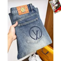 Cheap Louis Vuitton LV Jeans For Men #1410322 Replica Wholesale [$48.00 USD] [ITEM#1410322] on Replica Louis Vuitton LV Jeans