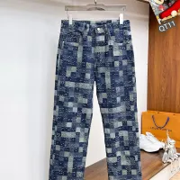 Cheap Louis Vuitton LV Jeans For Men #1410324 Replica Wholesale [$48.00 USD] [ITEM#1410324] on Replica Louis Vuitton LV Jeans