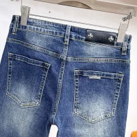 Cheap Chrome Hearts Jeans For Men #1410326 Replica Wholesale [$48.00 USD] [ITEM#1410326] on Replica Chrome Hearts Jeans