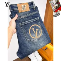 Cheap Louis Vuitton LV Jeans For Men #1410330 Replica Wholesale [$48.00 USD] [ITEM#1410330] on Replica Louis Vuitton LV Jeans