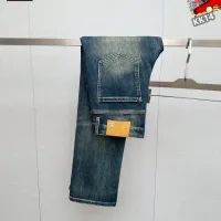 Cheap Louis Vuitton LV Jeans For Men #1410341 Replica Wholesale [$48.00 USD] [ITEM#1410341] on Replica Louis Vuitton LV Jeans