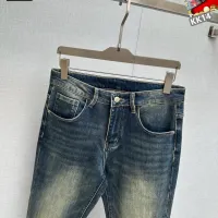 Cheap Louis Vuitton LV Jeans For Men #1410341 Replica Wholesale [$48.00 USD] [ITEM#1410341] on Replica Louis Vuitton LV Jeans