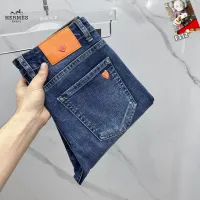 Cheap Hermes Jeans For Men #1410371 Replica Wholesale [$48.00 USD] [ITEM#1410371] on Replica Hermes Jeans