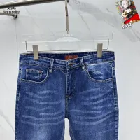 Cheap Hermes Jeans For Men #1410371 Replica Wholesale [$48.00 USD] [ITEM#1410371] on Replica Hermes Jeans
