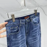 Cheap Hermes Jeans For Men #1410371 Replica Wholesale [$48.00 USD] [ITEM#1410371] on Replica Hermes Jeans