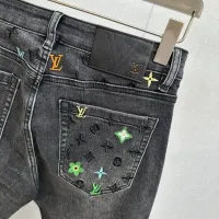 Cheap Louis Vuitton LV Jeans For Men #1410384 Replica Wholesale [$48.00 USD] [ITEM#1410384] on Replica Louis Vuitton LV Jeans