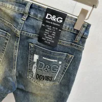Cheap Dolce &amp; Gabbana D&amp;G Jeans For Men #1410385 Replica Wholesale [$48.00 USD] [ITEM#1410385] on Replica Dolce &amp; Gabbana D&amp;G Jeans