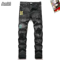 Cheap Amiri Jeans For Men #1410408 Replica Wholesale [$48.00 USD] [ITEM#1410408] on Replica Amiri Jeans