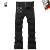 Cheap Off-White Jeans For Men #1410410 Replica Wholesale [$48.00 USD] [ITEM#1410410] on Replica Off-White Jeans