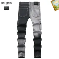 Cheap Balmain Jeans For Men #1410419 Replica Wholesale [$48.00 USD] [ITEM#1410419] on Replica Balmain Jeans