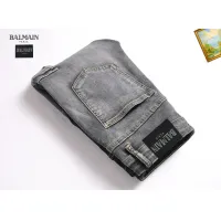 Cheap Balmain Jeans For Men #1410419 Replica Wholesale [$48.00 USD] [ITEM#1410419] on Replica Balmain Jeans