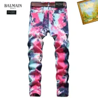 Cheap Balmain Jeans For Men #1410421 Replica Wholesale [$48.00 USD] [ITEM#1410421] on Replica Balmain Jeans