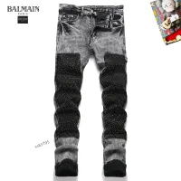 Cheap Balmain Jeans For Men #1410422 Replica Wholesale [$48.00 USD] [ITEM#1410422] on Replica Balmain Jeans