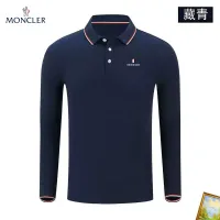 Cheap Moncler T-Shirts Long Sleeved For Men #1410446 Replica Wholesale [$40.00 USD] [ITEM#1410446] on Replica Moncler T-Shirts