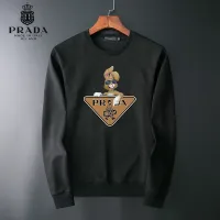 Cheap Prada Hoodies Long Sleeved For Men #1410552 Replica Wholesale [$40.00 USD] [ITEM#1410552] on Replica Prada Hoodies