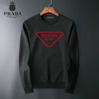 Cheap Prada Hoodies Long Sleeved For Men #1410561 Replica Wholesale [$40.00 USD] [ITEM#1410561] on Replica Prada Hoodies
