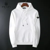 Cheap Prada Hoodies Long Sleeved For Men #1410610 Replica Wholesale [$40.00 USD] [ITEM#1410610] on Replica Prada Hoodies
