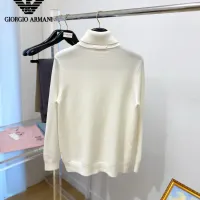 Cheap Armani Sweaters Long Sleeved For Men #1410752 Replica Wholesale [$42.00 USD] [ITEM#1410752] on Replica Armani Sweaters
