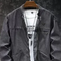 Cheap Prada Jackets Long Sleeved For Men #1410787 Replica Wholesale [$72.00 USD] [ITEM#1410787] on Replica Prada Jackets