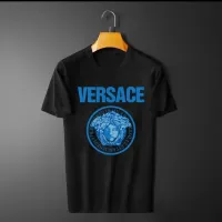Cheap Versace T-Shirts Short Sleeved For Men #1410927 Replica Wholesale [$45.00 USD] [ITEM#1410927] on Replica Versace T-Shirts