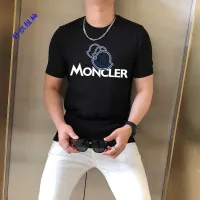 Cheap Moncler T-Shirts Short Sleeved For Men #1410934 Replica Wholesale [$45.00 USD] [ITEM#1410934] on Replica Moncler T-Shirts