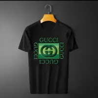 Cheap Gucci T-Shirts Short Sleeved For Men #1410936 Replica Wholesale [$45.00 USD] [ITEM#1410936] on Replica Gucci T-Shirts