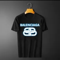 Cheap Balenciaga T-Shirts Short Sleeved For Men #1410944 Replica Wholesale [$45.00 USD] [ITEM#1410944] on Replica Balenciaga T-Shirts