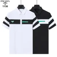 Cheap Prada T-Shirts Short Sleeved For Men #1411030 Replica Wholesale [$38.00 USD] [ITEM#1411030] on Replica Prada T-Shirts