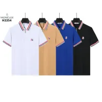 Cheap Moncler T-Shirts Short Sleeved For Men #1411063 Replica Wholesale [$38.00 USD] [ITEM#1411063] on Replica Moncler T-Shirts