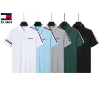 Cheap Tommy Hilfiger TH T-Shirts Short Sleeved For Men #1411087 Replica Wholesale [$38.00 USD] [ITEM#1411087] on Replica Tommy Hilfiger TH T-Shirts