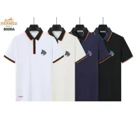 Cheap Hermes T-Shirts Short Sleeved For Men #1411099 Replica Wholesale [$38.00 USD] [ITEM#1411099] on Replica Hermes T-Shirts