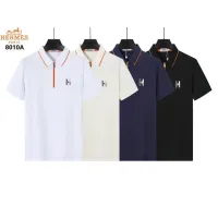 Cheap Hermes T-Shirts Short Sleeved For Men #1411120 Replica Wholesale [$38.00 USD] [ITEM#1411120] on Replica Hermes T-Shirts