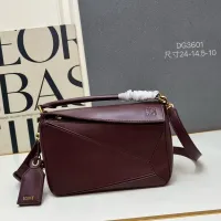 Cheap LOEWE AAA Quality Messenger Bags For Women #1411157 Replica Wholesale [$128.00 USD] [ITEM#1411157] on Replica LOEWE AAA Quality Messenger Bags