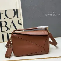 Cheap LOEWE AAA Quality Messenger Bags For Women #1411178 Replica Wholesale [$128.00 USD] [ITEM#1411178] on Replica LOEWE AAA Quality Messenger Bags