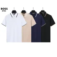 Cheap Boss T-Shirts Short Sleeved For Men #1411185 Replica Wholesale [$38.00 USD] [ITEM#1411185] on Replica Boss T-Shirts