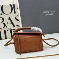 Cheap LOEWE AAA Quality Messenger Bags For Women #1411190 Replica Wholesale [$98.00 USD] [ITEM#1411190] on Replica LOEWE AAA Quality Messenger Bags