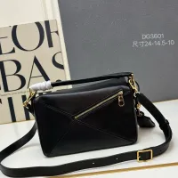 Cheap LOEWE AAA Quality Messenger Bags For Women #1411195 Replica Wholesale [$128.00 USD] [ITEM#1411195] on Replica LOEWE AAA Quality Messenger Bags