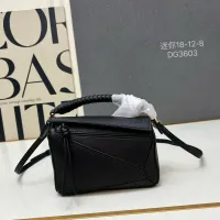 Cheap LOEWE AAA Quality Messenger Bags For Women #1411204 Replica Wholesale [$98.00 USD] [ITEM#1411204] on Replica LOEWE AAA Quality Messenger Bags