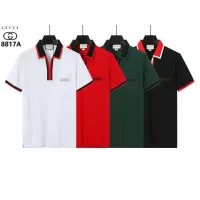 Cheap Gucci T-Shirts Short Sleeved For Men #1411237 Replica Wholesale [$38.00 USD] [ITEM#1411237] on Replica Gucci T-Shirts
