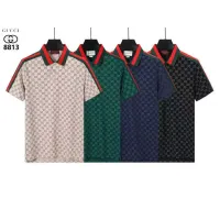 Cheap Gucci T-Shirts Short Sleeved For Men #1411245 Replica Wholesale [$38.00 USD] [ITEM#1411245] on Replica Gucci T-Shirts