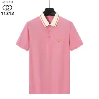 Cheap Gucci T-Shirts Short Sleeved For Men #1411255 Replica Wholesale [$38.00 USD] [ITEM#1411255] on Replica Gucci T-Shirts