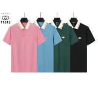 Cheap Gucci T-Shirts Short Sleeved For Men #1411258 Replica Wholesale [$38.00 USD] [ITEM#1411258] on Replica Gucci T-Shirts