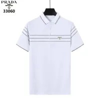 Cheap Prada T-Shirts Short Sleeved For Men #1411266 Replica Wholesale [$38.00 USD] [ITEM#1411266] on Replica Prada T-Shirts