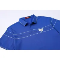 Cheap Prada T-Shirts Short Sleeved For Men #1411267 Replica Wholesale [$38.00 USD] [ITEM#1411267] on Replica Prada T-Shirts