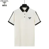 Cheap Prada T-Shirts Short Sleeved For Men #1411270 Replica Wholesale [$38.00 USD] [ITEM#1411270] on Replica Prada T-Shirts